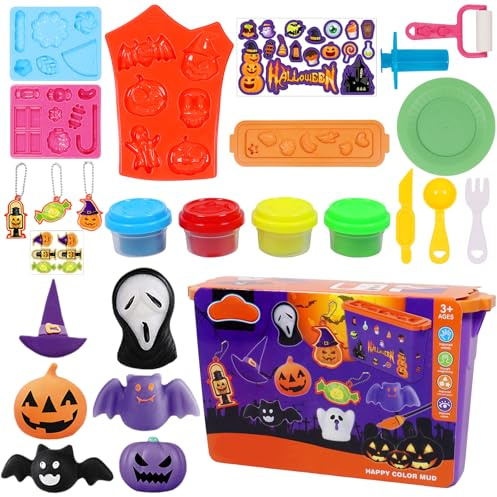 Pellinch 22 Piezas de plastilina Accesorios, moldes plastilina, Juego plastilina, Plastilina Herramientas, Accesorios de plastilina, Foamy moldeable, Juguetes de Regalo para niños de 3-12