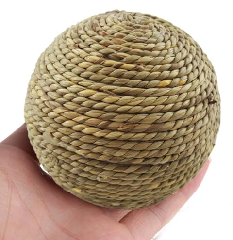 Raypontia Jouets à Ronger pour Lapins pour Dents Saines,Jouets À Ronger Naturels pour Hamster - Fournitures pour Lapins pour Soins Jeu Roullement Jardin Maison et Usage Intérieur