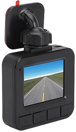 KIMISS Cámara de Tablero de Doble Canal 4K - Mini Cámara para Automóvil WiFi 1080P Pantalla LCD de 2 Pulgadas Grabación en Bucle Bloqueo del Sensor G Visión Nocturna Gran Angular de 130 Grados
