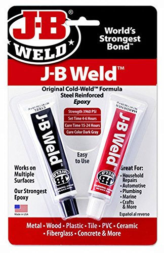 J-B Weld 8265-S 24 Pack Original Steel Reinforced Epoxy Twin Pack, Dark Grey