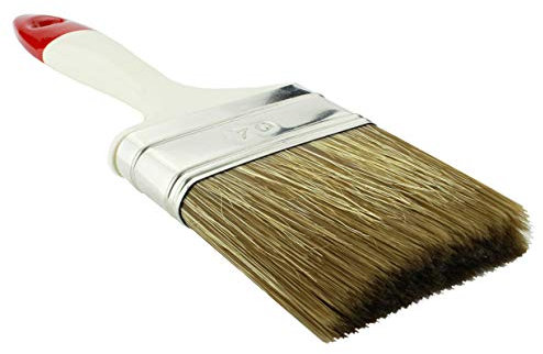 MKK® - Pennello piatto per pittore, 20, 30, 40, 50, 60, 70 mm, smaltato in lattice, 70 mm