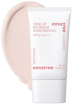 INNISFREE Tone Up No Sebum Sunscreen EX SPF50+ PA++++ 60ml