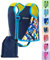 Limmys Gilet Natation Enfant Premium – Gilet Piscine Enfant Moderne pour Filles, Garçons et Tout-Petits – Sac de Rangement Inclus