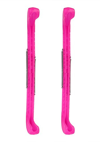 Skridskoskydd, Slitstarka ishockeyskydd för skridskoblad, 1 par 7 färger Valfria skridskoskydd, med justerbar fjäder som passar hockeyskridskor eller konståkning(plum red), Skridskoskydd Skridsko