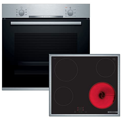 Bosch HBD230CR62 Einbau-Backofen-Set (autark), 59,4 cm breit, 3D Heißluft, Eco Clean Direct, Touch Select