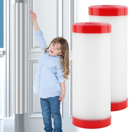 2 Stück Fingerklemmschutz Türen für Kinder, Türschutz Türklemmschutz Klemmschutz tür Selbstklebend Türnahtschutzstreifen Transparent Tür-Fingerschutz Türscharnierschutz für Familien Kindergarten
