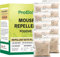 Mouse Repellent Pouches: Mouse Repellent - Natural Rodent Repellent - Mice Repellent with Peppermint Oil - Rat Repellent - Plant-Based Formula - Safe for Kids & Pets - for a Rodent-Free Home