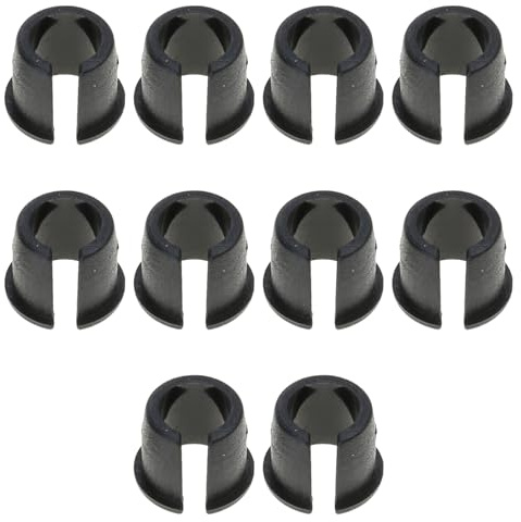 budebuse Lot de 10 adaptateurs en caoutchouc pour valves de vélo - Œillets de rechange - Pour jantes de vélo de route