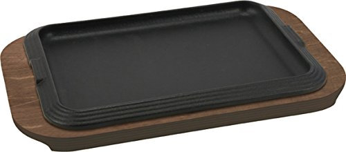 to Serve - Plato de hierro fundido de 30 x 22 pulgadas