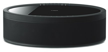 YAMAHA MusicCast 50 Wireless Speaker WX-051 – Alexa Compatible Bluetooth Speaker with MusicCast Multi-Room Technology and Built-In Streaming Services – Black
