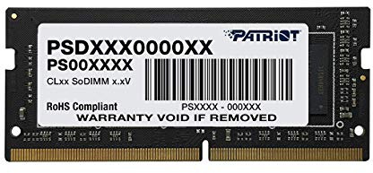 Patriot Signature Series DDR4 16GB (1 x 16GB) 3200MHz (PC4-25600) SODIMM Single Arbeitsspeicher