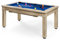Bison Billardtisch Dolce Vita Shabby Chic | 5ft o. 6.5ft | Umfunktionierbar zum Esstisch | 18 mm Spielfeld aus Präzisionsverbundstoff, High-Speed Billardtuch | 132 – 150 kg