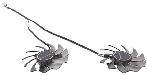 Christol 75mm GA81S2U per Ventola di Raffreddamento a 4 Pin 12V 0,35A 40x40x40MM per ventole della Scheda Video Grafica GTX 970