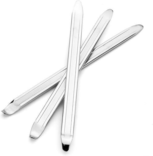 Funklu Leva del Pneumatico, Leva per Rimozione Pneumatici, 3pcs Leve Smontagomme Moto, Leve Smontagomme in Metallo 30cm, Leva per Pneumatici, Smonta Pneumatici Bicicletta Moto Auto