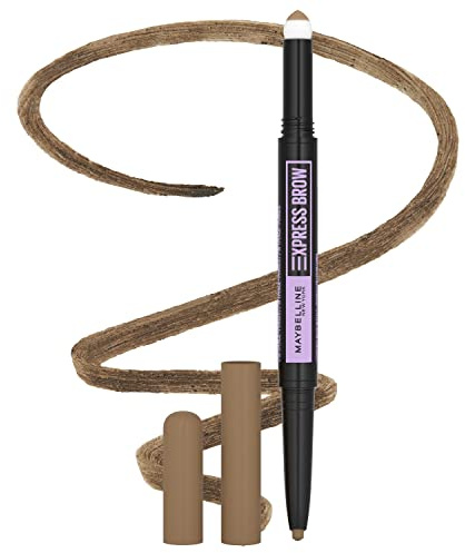Maybelline New York Maybelline Express Brow 2-in-1 Pencil and Powder, Blonde, Blonde, 0.61 g, 0.61 g