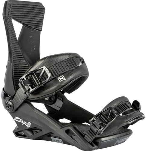 Nitro Herren Zero Snowboardbindung, Ultra Black, L