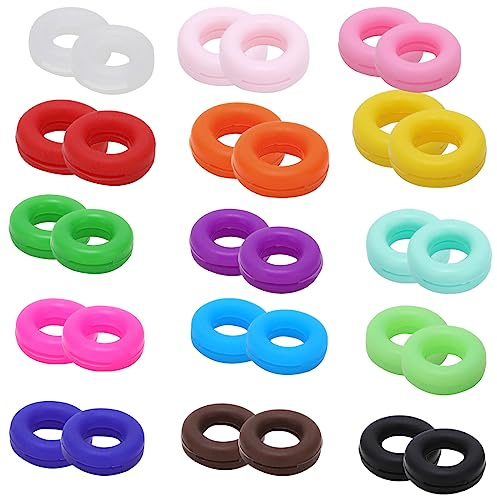 XPEX 15 pares de soportes de silicona para gafas antideslizantes, funda para patillas, almohadillas para orejas, ganchos para gafas de sol