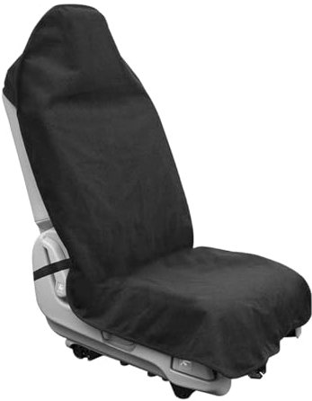 CGEAMDY Coprisedili Auto, Impermeabili e Universali per Sedili Anteriori Auto, Nero