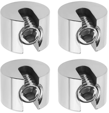 SG Store 4 Stück M10 X 5 mm Drahtseil-Befestigungsclip Edelstahl-Stoppklemme Drahtseilklemme Rutschfeste Drahtseil-Kabelklemmen Klemmstopper Zum Spannen des Seils