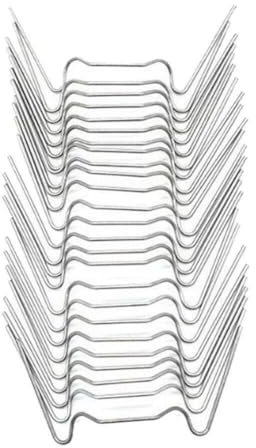 XDGJTBFMY 25/50/100pcs Greenhouse Glass Clips, Stainless Steel, W-Shaped Design, Secure and Versatile