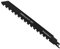 JALEVID Lames de scie sauteuse en acier au carbure - Lame de scie sabre pour pierre et bois - Pour scie sabre, métal dur - Pour béton cellulaire, béton Einhell - Accessoires professionnels (240 mm)