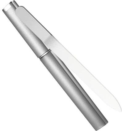 Glass Nail File With Case - Manicure Tool, Crystal Nail File | Professional Double Sided Engraved Glass Nail File And Travel Case With Case, Christmas For Women