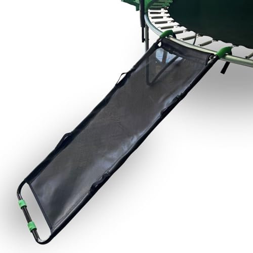 JUMP4FUN - Escalera para trampolín (150 cm, capacidad 50 kg)