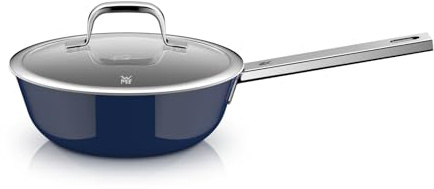 WMF Fusiontec Mineral Pro, Tim Raue Edition, Multi Pot with Lid, 22 cm, Durable, Scratch-Resistant Material, Induction Pot, Suitable for All Types of Hobs, Made in Germany, Ocean Blue, 0521385290