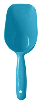 AwnsIMfreien Husdjur valp torrmat sked plast handspade husdjur foder spade mått skopa husdjurstillbehör blå, valpmatsked