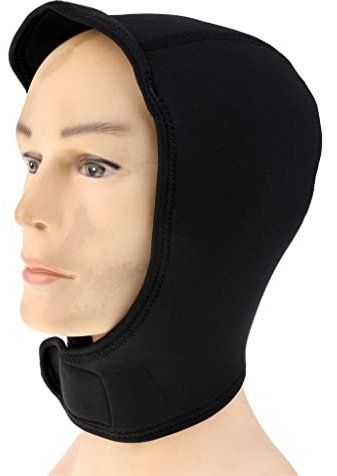 Fiocias Gorro de Neopreno Suave de 2 Mm para Surf, Buceo, Snorkel Y Kayak.