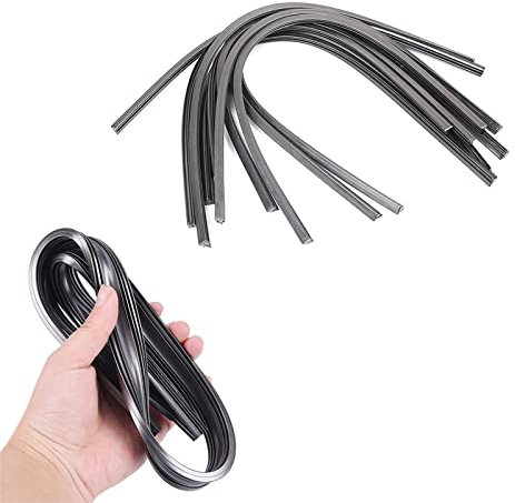 Universal Scheibenwischergummi, Wischergummi Scheibenwischer, Ersatz Wischergummi, Ersatz Gummi, Glasschäden Vermeiden, Scheibenwischer leiser Machen, 8 Stück, 700mm