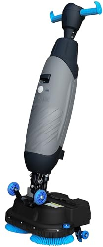 Electric Floor Scrubber Cleaner with 18” Power Mop Brushes Cordless 36V Battery Powered