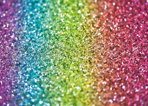 Ravensburger 12000116 - Challenge Glitter - pussel 1000 bitar - pussel för vuxna och barn från 14 år och uppåt, Svårt pussel