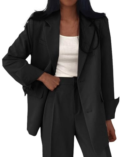 Generisch Damen Blazer Basic Damen Jersey Blazer Leichte Stoffjacke Damen Elegante Lange Ärmel Blazer Strickjacke Trachtenblazer Damen Damen Kurzblazer Jacke Flieder Lila
