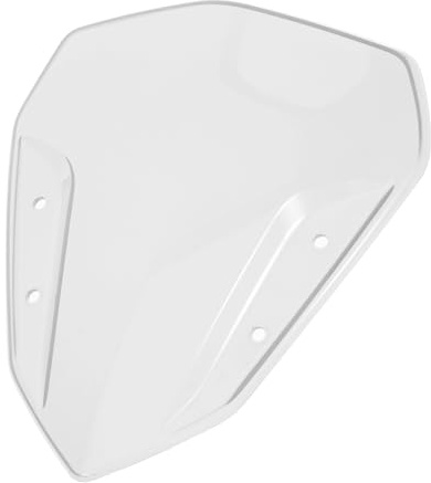 Ciieeo Parabrisas de Motocicleta Transparente para Protección y Resistencia al Viento Accesorio de Plástico Duradero para Mejorar la Visibilidad y