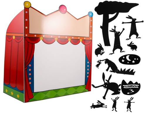 Sosoport Kit De Marionnettes à Ombres Chinoises Soi-même Kit De Fabrication De Marionnettes à Ombres Chinoises Théâtre Pour Garçon Fille