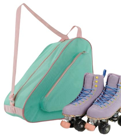 Générique Ice Skating Bag, justerbara remmar för förvaring | rullskridskor för flickor, för utrustning skidutrustning, resor, barn, dam, ungdom, denna rullskridskoåse kombinerar