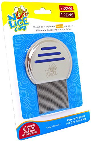 N-Lice® - Lendrera, Peine para Piojos| Pediculosis, Tratamiento para Eliminar Piojos y Liendres | Puntas Redondeadas para Evitar Daños y Tirones, Fácil Uso