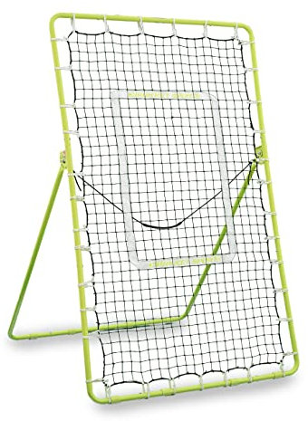 Rukket Tennis-Übungsnetz, 10,2 x 15,2 cm, Rückprallwand für Tennis & Schläger, Sportball, tragbares Rückbrett für Indoor- und Outdoor-Training