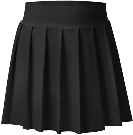 Bezioner Ragazze Gonna da Tennis A Pieghe Sportiva con Tasche e Pantaloncini Interni, Uniforme Scolastica da Golf