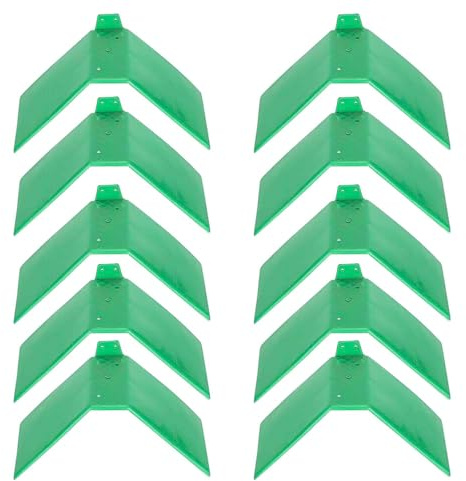 VOANZO 10 Pieces Pigeon Resting Stand Carrier Pigeon Standing Bracket for Birds Pigeon Supplies Plastic Pigeon Resting Stand Ideal for Pigeons Parrots and Small Birds