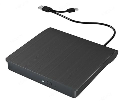 DVD-spelare, Extern Blu-ray DVD-enhet USB3.0 Typ C Extern optisk enhet/CD/DVD-RW-spelare Brännare