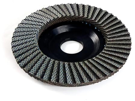 Mozulon Disco lamellare diamantato elettrolitico da 4,5 pollici e 115 mm for mola abrasiva(120)