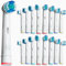 Toothbrush Head Compatible with Oral B - 16 Pack Aster Replacement Electric Professional Toothbrush Heads Deep and Precise Cleaning Brush Heads Toothbrush Heads Compatible with Oral B Braun