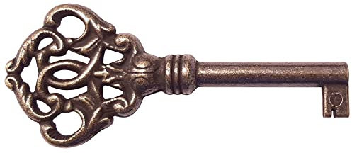 cyclingcolors Llave para muebles cajón armario decorativa 80mm antiguo cerradura universal