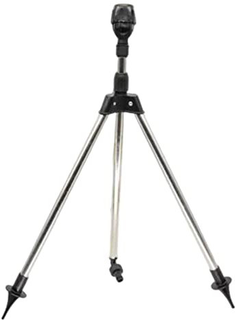 Garten Rasensprenger 360 Grad Sprinkler Regner Mit Stativ - Sektorenregner Kreisregner Stativ - Rasensprenger Kleine Fläche - Automatisches Rotierende Bewässerungssystem Für Hof, Garten, Rasen, Haush