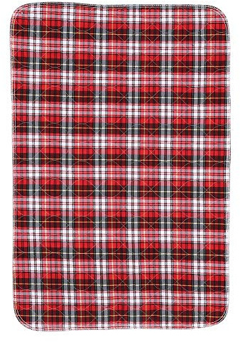 Inserto riutilizzabile lavabile in 3 colori, un inserto assorbente per bambini più grandi, inserto per incontinenza, 3 strati (griglia rossa)