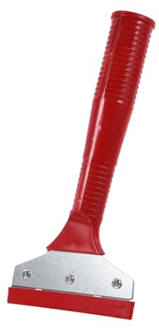 Lurrose Outils de grattoir de nettoyage tuile dissolvant scrubber grattoirs Grattoir à plancher mur laveur de carrelage essuie-carreaux brosse à récurer les sols laveur de sol le fer rouge