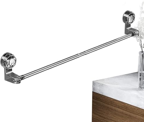 Porta Asciugamani Bagno - Porta Asciugamani da Parete per Bagno - Supporto Regolabile Per Organizzazione Casa Accappatoi Abiti Cucina Doccia Hotel