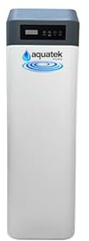 Aquatek Pure Supreme 35 Addolcitore Acqua Domestico Automatico Cabinato, 30 L Resine e 5 L Quarzite, By-Pass e Miscelatore, Valvola Canature 850, Casa 1-10 Persone